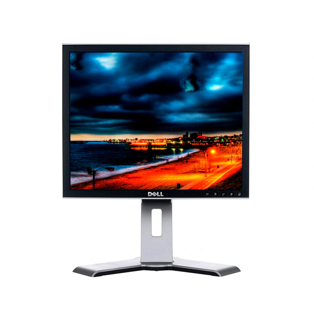 Monitor Dell Quadrado P170FP 17'' LCD com Resolução de 1280x1024 Conexões DVI e VGA Altura Ajustável Imagem 7