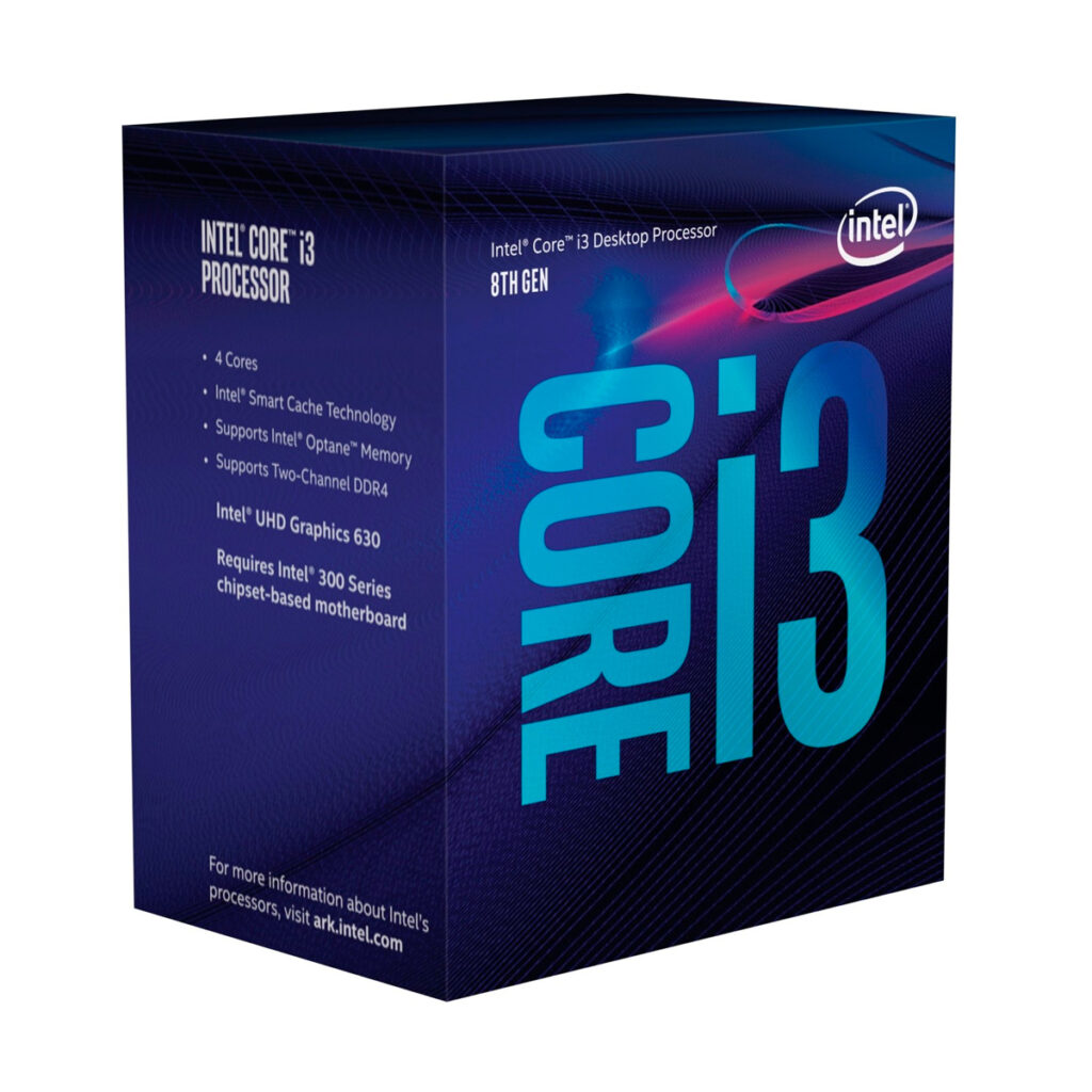 Processador Intel Core i3-8100 de 8ª Geração com 4 Núcleos 3.6 GHz Suporte para DDR4 Imagem 2