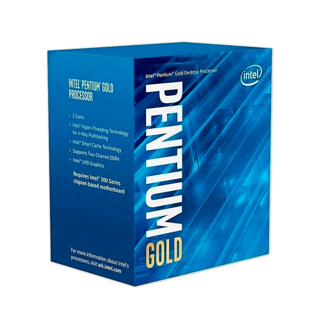 Processador Intel Pentium Gold G5400 de 8ª Geração com 2 Núcleos 3.7 GHz Suporte DDR4 e Gráficos Intel HD 610 Imagem 2