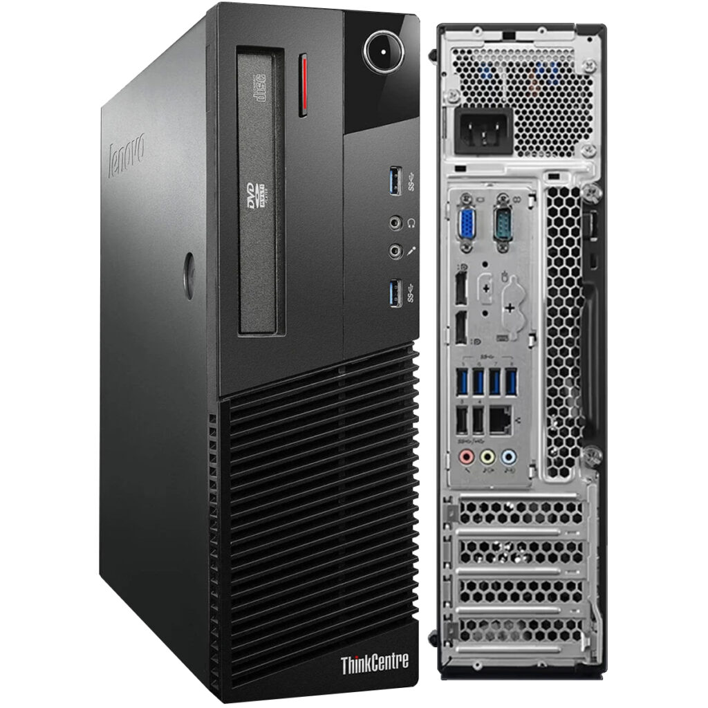 Computador Lenovo ThinkCentre M91P SFF Desktop Compacto Intel Core i3 3º Geração RAM 8GB SSD 256GB Windows 10 Pro Imagem 3