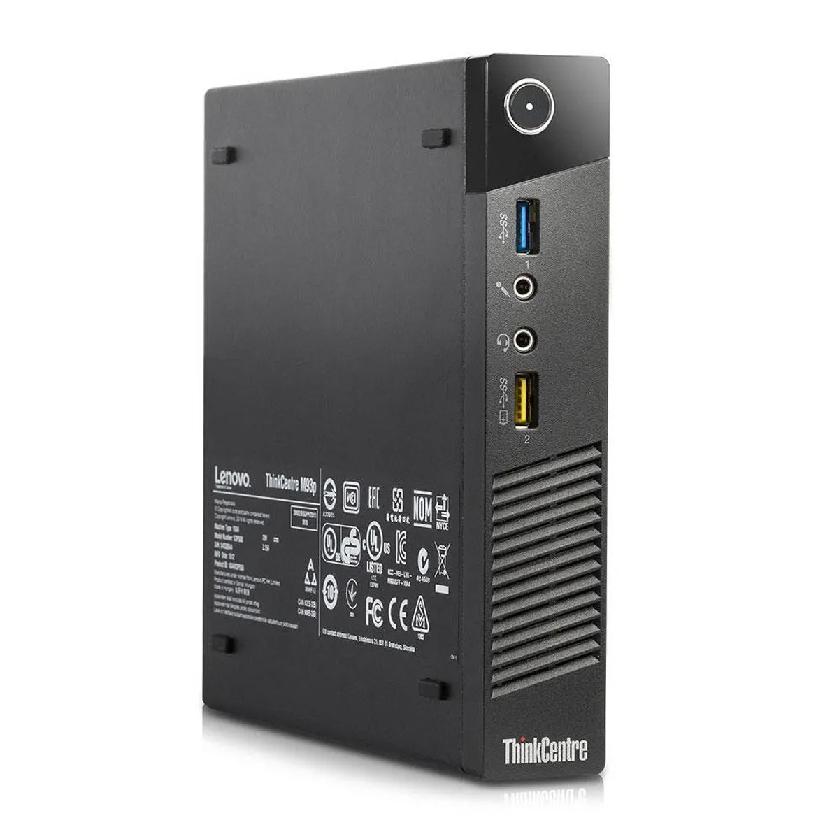 Computador Lenovo ThinkCentre M93P Mini Desktop Compacto Intel Core i3 4º Geração RAM 8GB SSD 256GB Windows 10 Pro Imagem 1