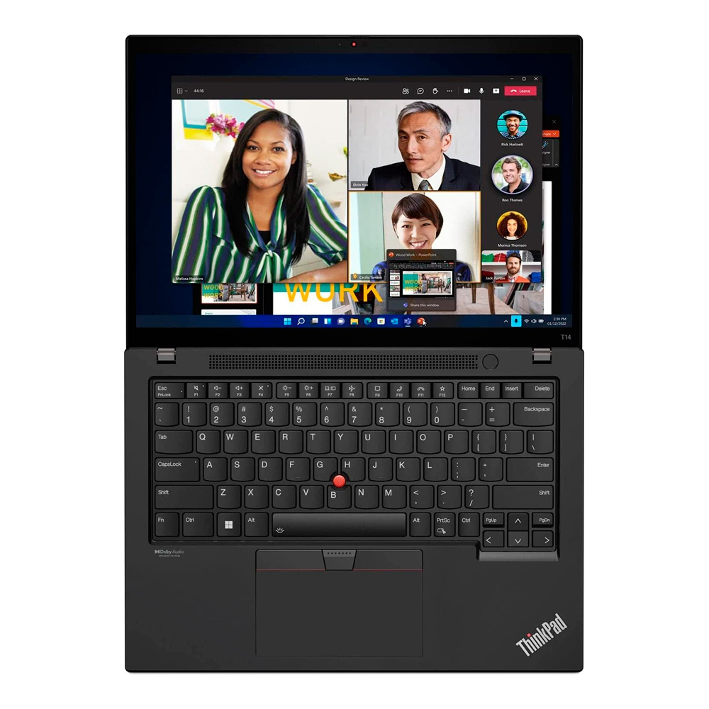 Notebook Lenovo ThinkPad T14 Geração 2 Intel Core i5 10º Geração 16GB RAM 256GB SSD Touchscreen Leitor de Íris Windows 10 Imagem 3