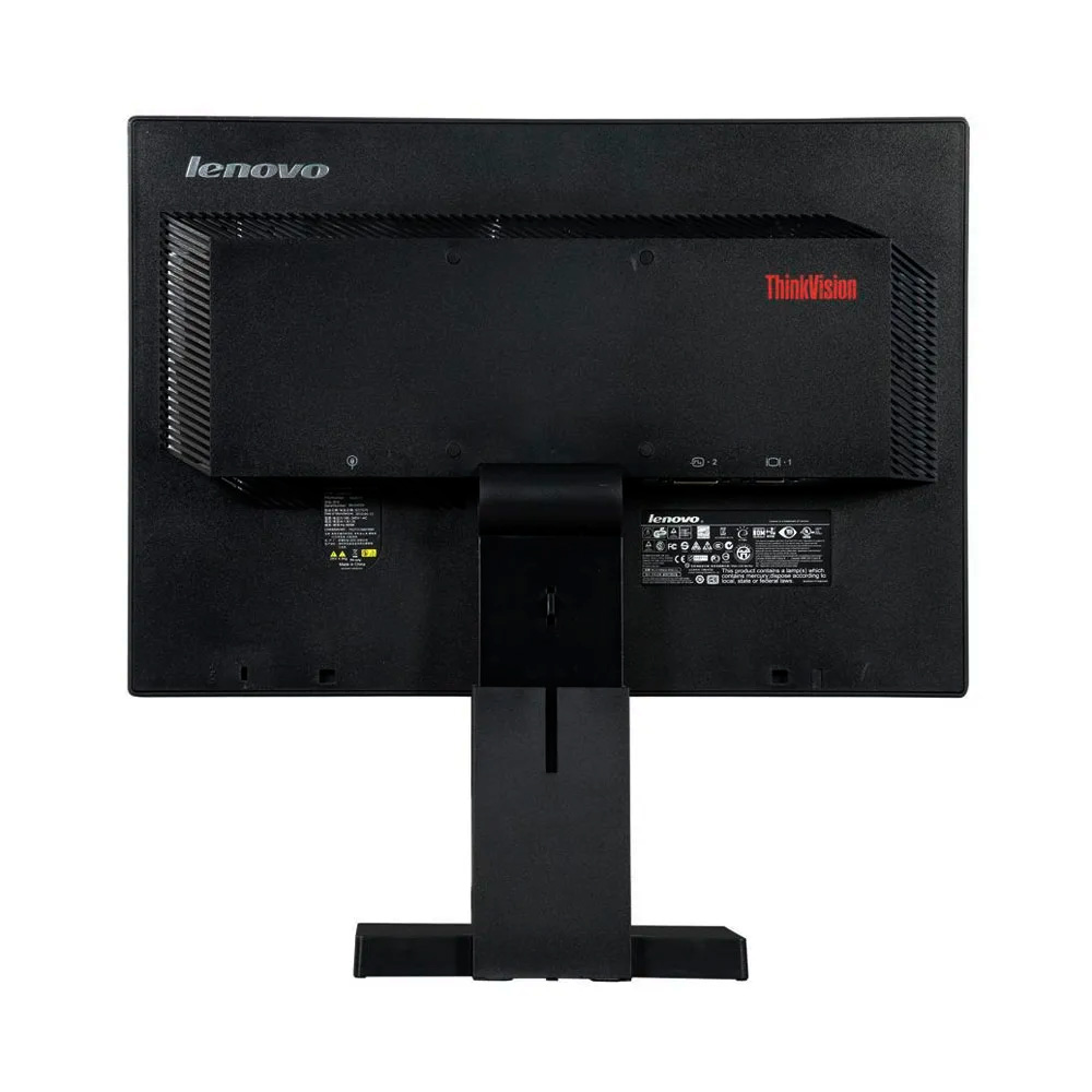 Monitor Lenovo L1951PWD 19'' WideScreen LCD com Resolução de 1280x1024 Conexões DVI e VGA Imagem 3