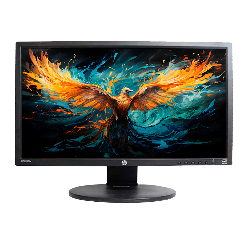 Monitor HP E2011P 20" WideScreen LCD com Resolução de 1280x1024 Conexões DVI e VGA Imagem 1