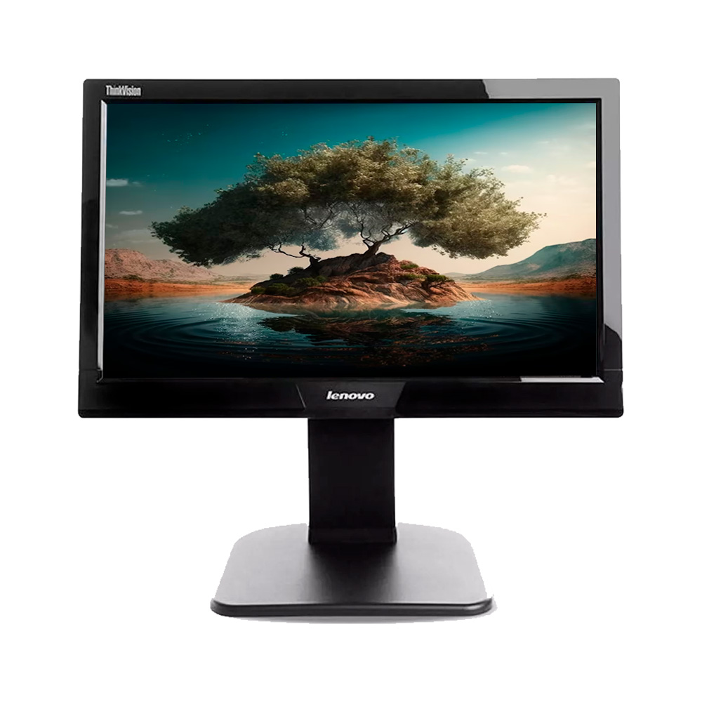 Monitor Lenovo ThinkCentre E2003b 19,5" WideScreen LCD com Resolução de 1280x1024 Conexões DVI e VGA Imagem 1