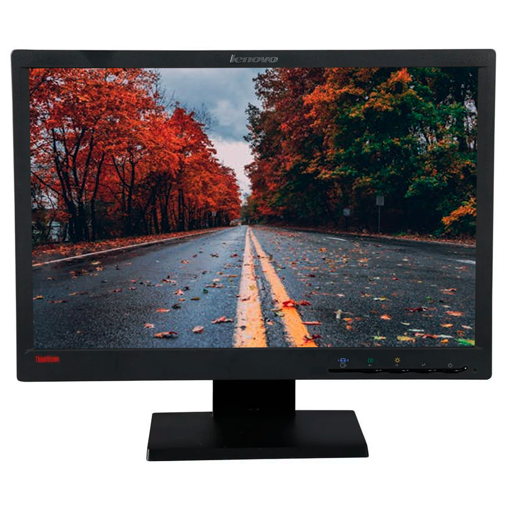 Monitor Lenovo L1951PWD 19'' WideScreen LCD com Resolução de 1280x1024 Conexões DVI e VGA Imagem 1