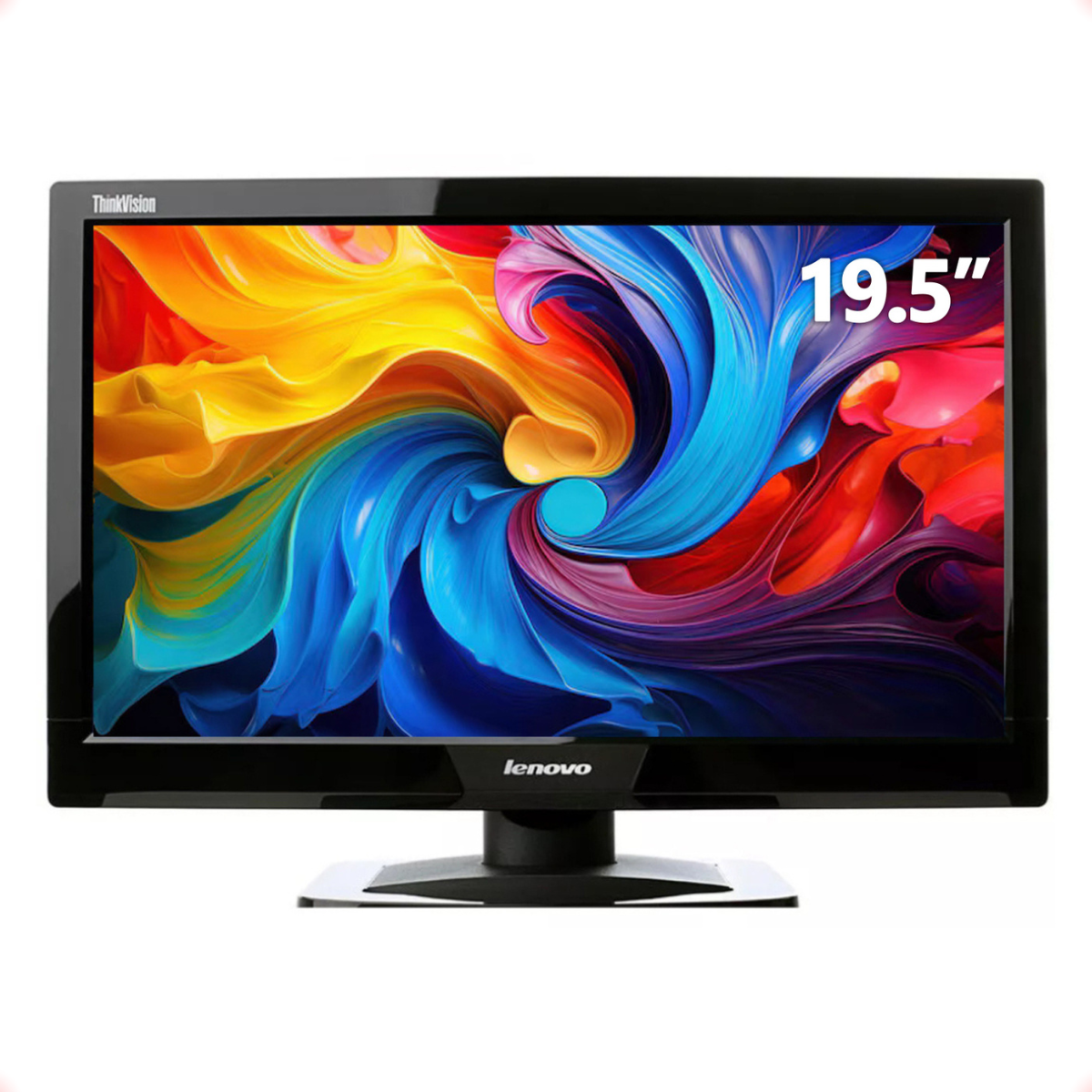 Monitor Lenovo Tft Tela 20 Polegadas Thinkvision E2002ba Preto Imagem 1