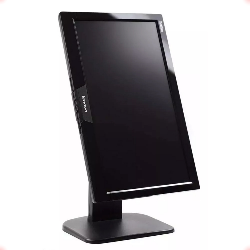 Monitor Lenovo Tft Tela 20 Polegadas Thinkvision E2002ba Preto Imagem 3