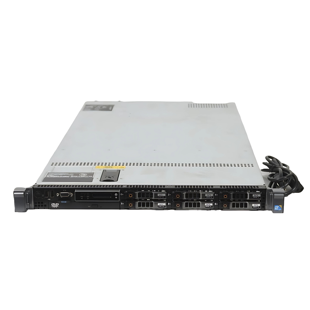 Servidor Dell Poweredge R610 2x Intel Xeon E5630 4-Core 16GB RAM DDR3 2x HD'S SAS 300GB 2x Fontes 750W Redundantes Imagem 1