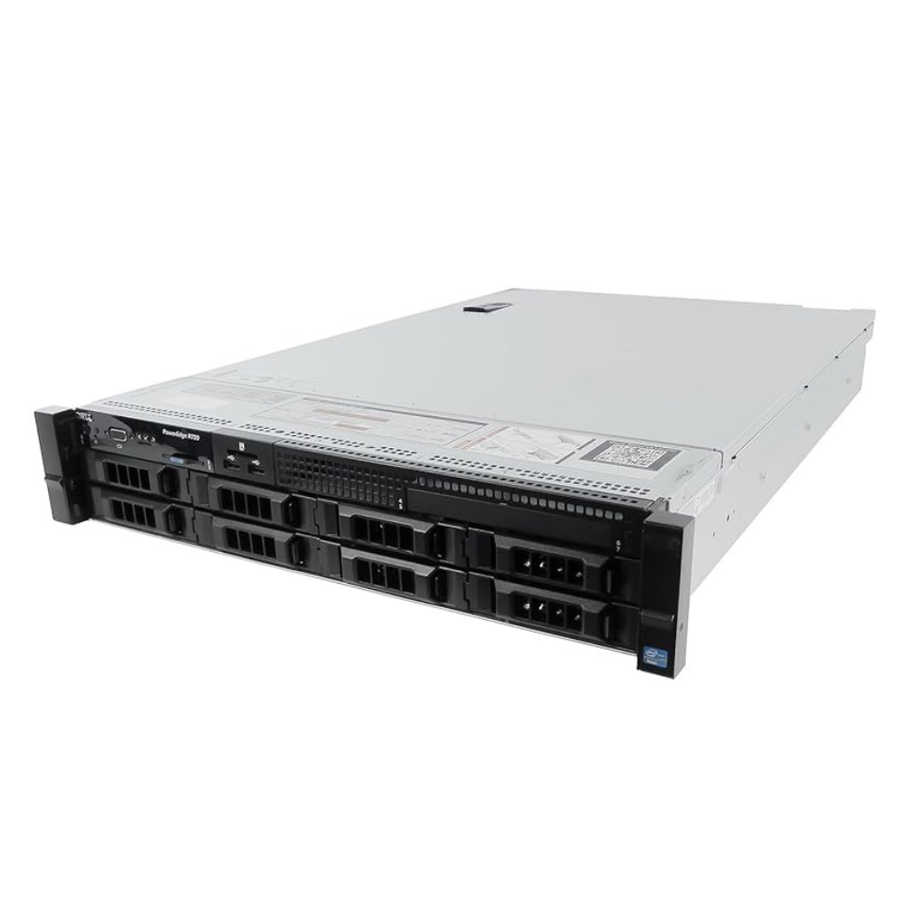 Servidor Dell PowerEdge R720 2x Intel Xeon E5-2600 768GB DDR3 ECC 2 HDS SAS 300GB 2x Fontes 750W Redundantes Imagem 3