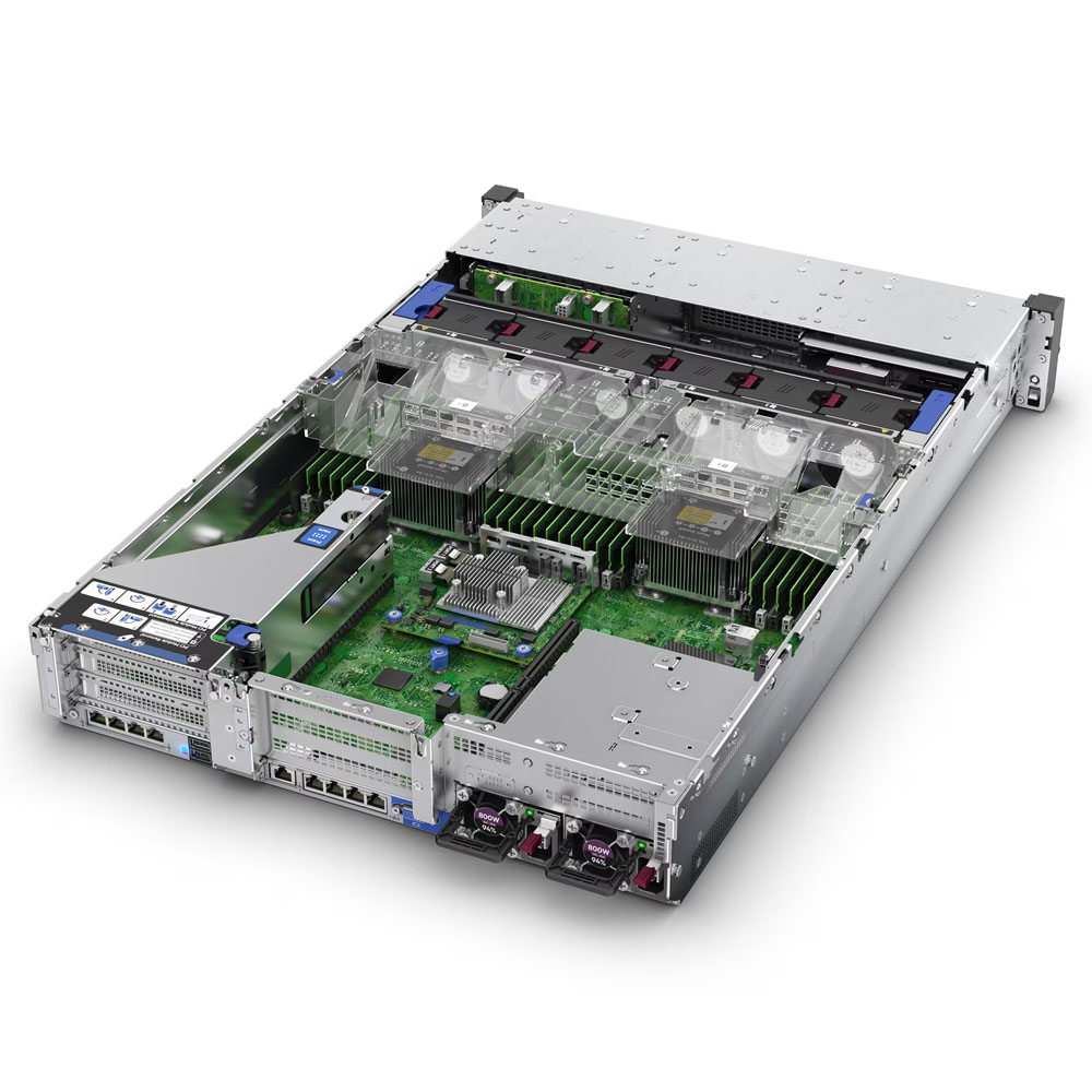 Servidor Hp Proliant Dl380 Gen10 Intel Xeon Gold 6138 Memória Ram 256gb Ssd 960Gb 2x Fontes DC-48V Imagem 2