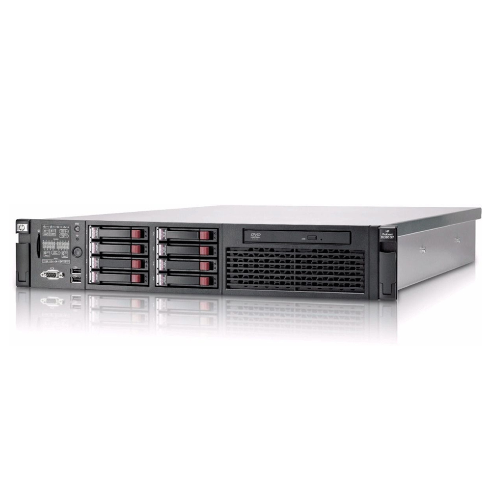 Servidor Hp Proliant Dl380 G7 2x Intel Xeon 6-CORE E5645 Memória Ram 16gb Hd 600gb 2x Fontes Imagem 2