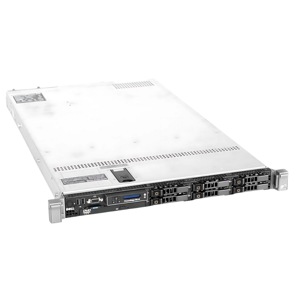 Servidor Dell Poweredge R610 2x Intel Xeon E5630 4-Core 16GB RAM DDR3 2x HD'S SAS 300GB 2x Fontes 750W Redundantes Imagem 2