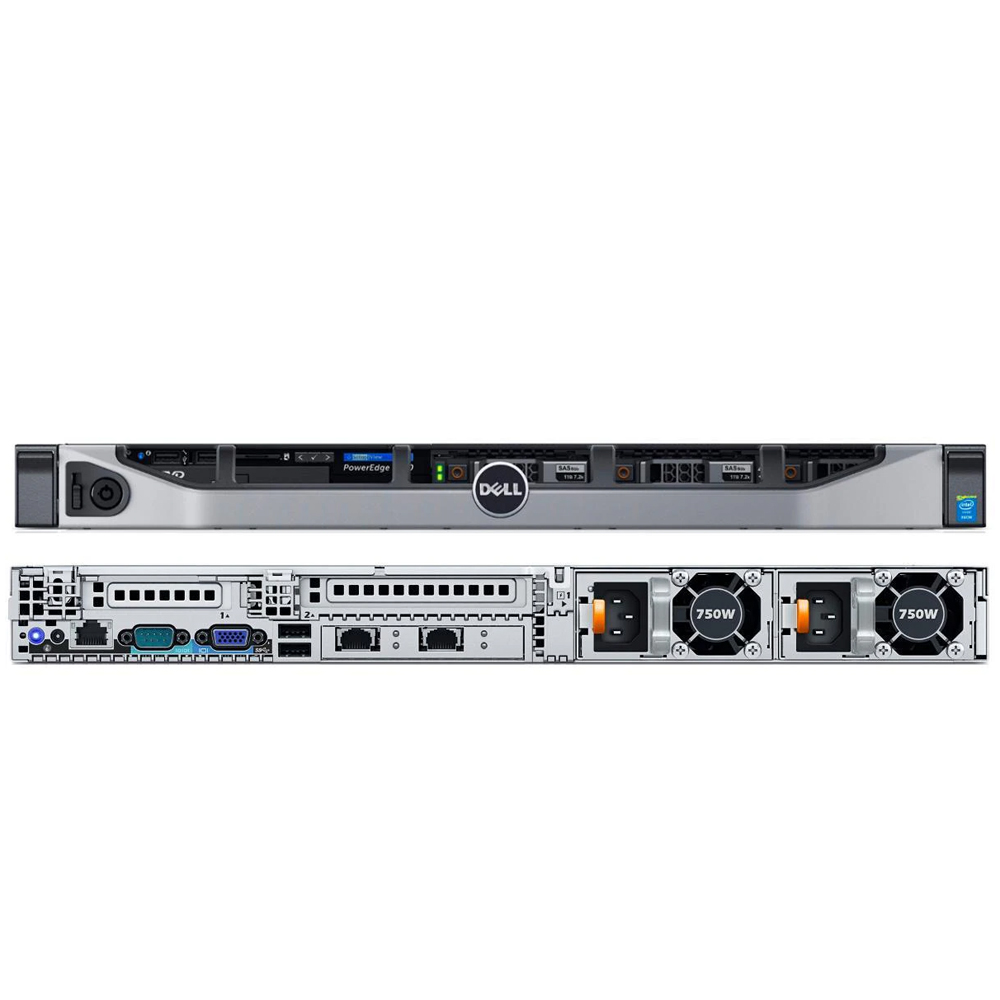 Servidor Dell PowerEdge R630 2x Intel Xeon E5-2660 V4 Memória Ram 128gb 2x SSD'S 3.84TB 2x Fontes Redundantes Imagem 2