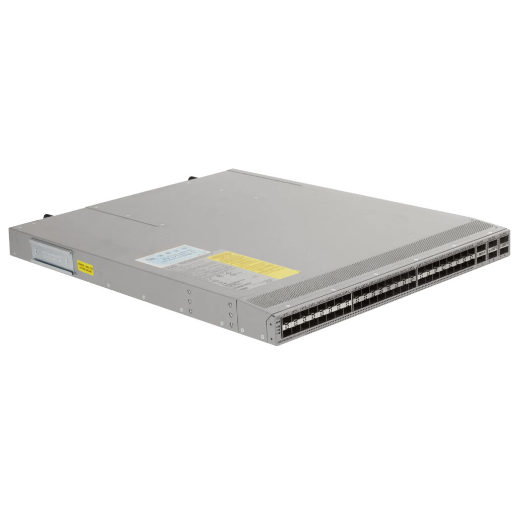 Switch Cisco Nexus N9K C93180YC-FX 48 Portas 1/10/25G SFP+/SFP28 + 6 Portas 40/100G QFSP28 GERENCIÁVEL L3 Imagem 2