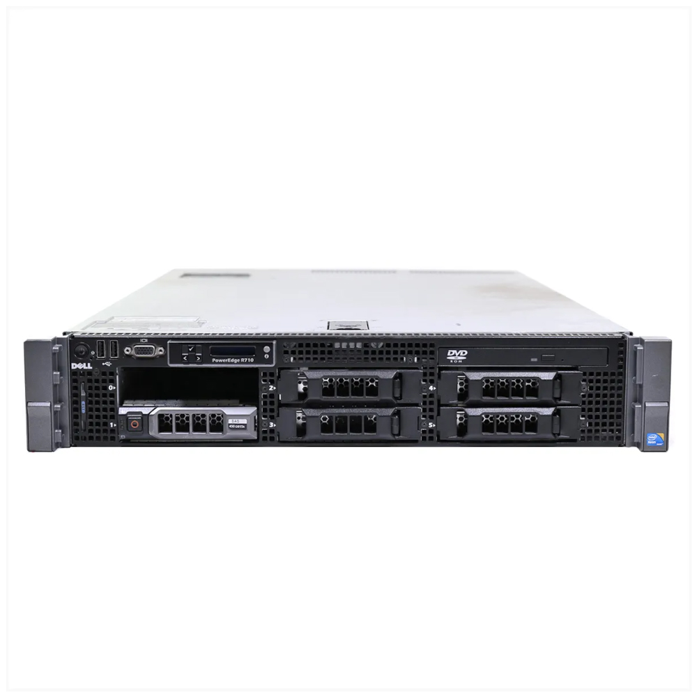 Servidor Dell Poweredge R710 Xeon Quad Core Memória Ram 16gb Hd 300gb Controladora H700 Imagem 4