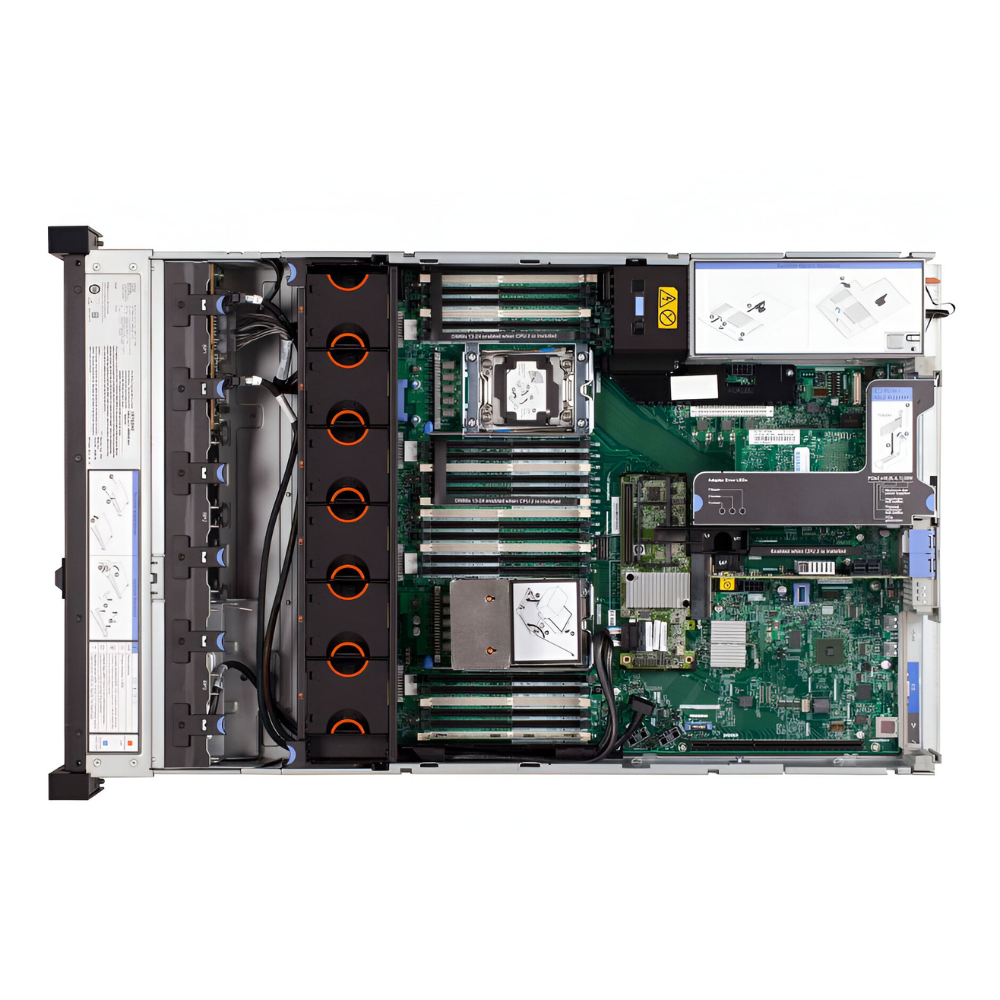 Servidor Lenovo X3650 M5 2x Intel Xeon E5-2620 V3 6-Core 32GB DDR4 ECC 2x HDS SAS 900GB 2x Fontes 750W Redundantes Imagem 3
