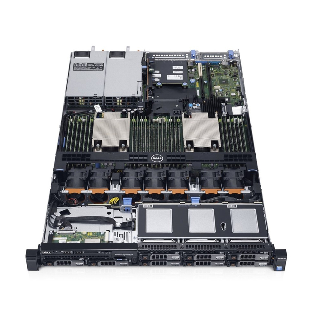 Servidor Dell PowerEdge R630 2x Intel Xeon E5-2660 V4 Memória Ram 128gb 2x SSD'S 3.84TB 2x Fontes Redundantes Imagem 3