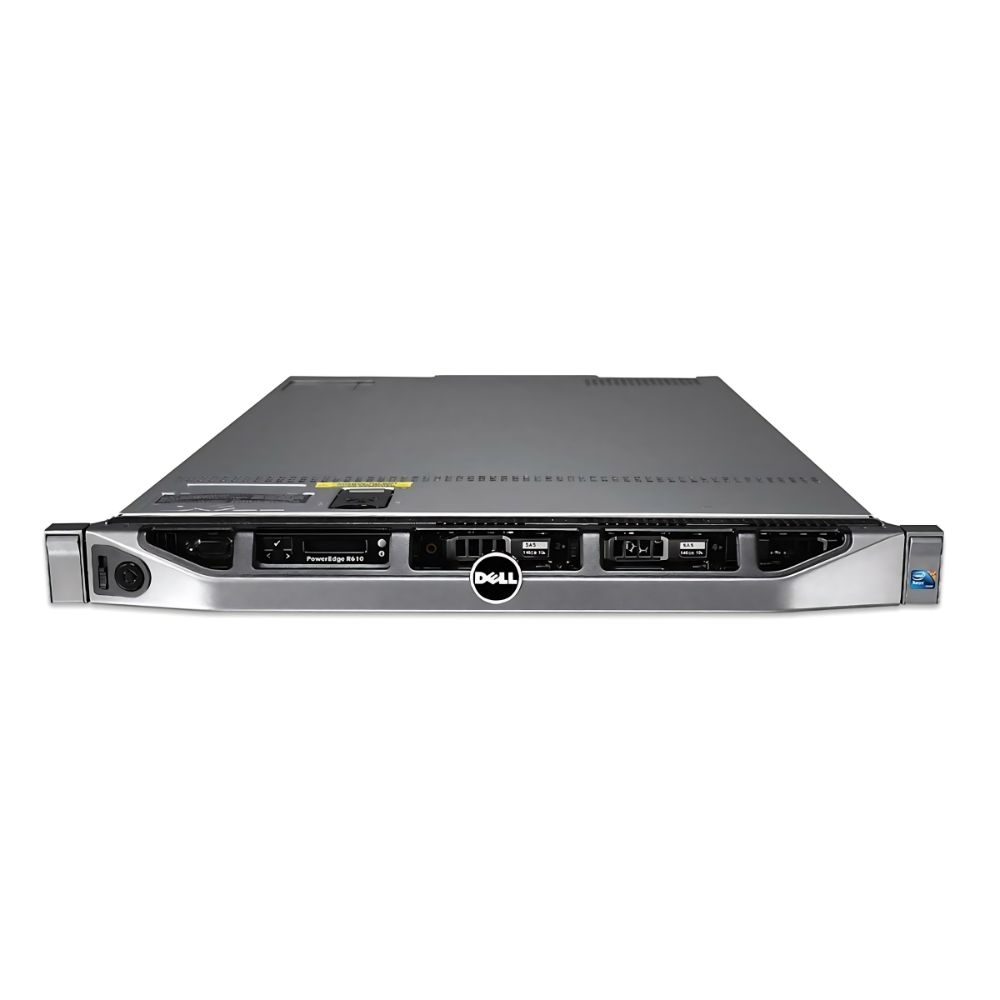 Servidor Dell Poweredge R610 2x Intel Xeon E5630 4-Core 16GB RAM DDR3 2x HD'S SAS 300GB 2x Fontes 750W Redundantes Imagem 3