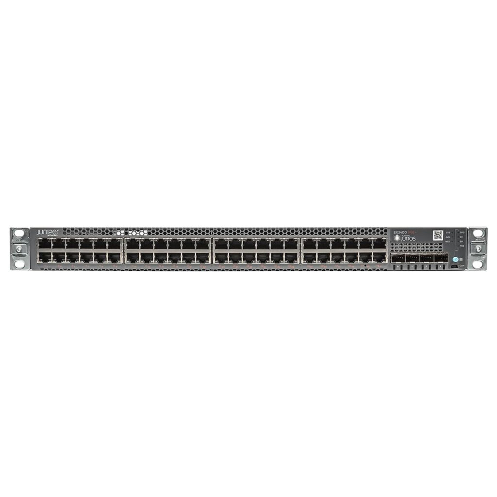 Switch Juniper EX3400 48 Portas 10/100/1000 + 4 Portas SFP + 10GB GERENCIÁVEL L2/L3 Imagem 3