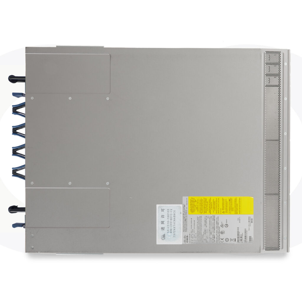 Switch Cisco Nexus N9K C93180YC-FX 48 Portas 1/10/25G SFP+/SFP28 + 6 Portas 40/100G QFSP28 GERENCIÁVEL L3 Imagem 4