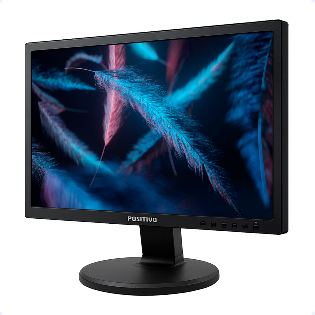 Monitor Itautec 19 Polegadas W196PW Base Ajustável Giratória Led Vga Hdmi Imagem 3