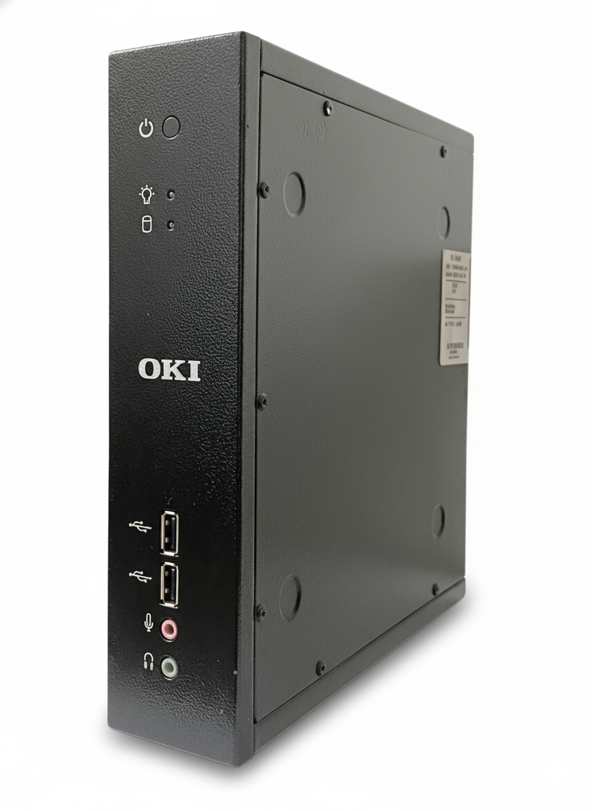 Thinclient Oki Atom D2550 Dual Core 8GB SSD 256GB Linux Ubuntu Imagem 1